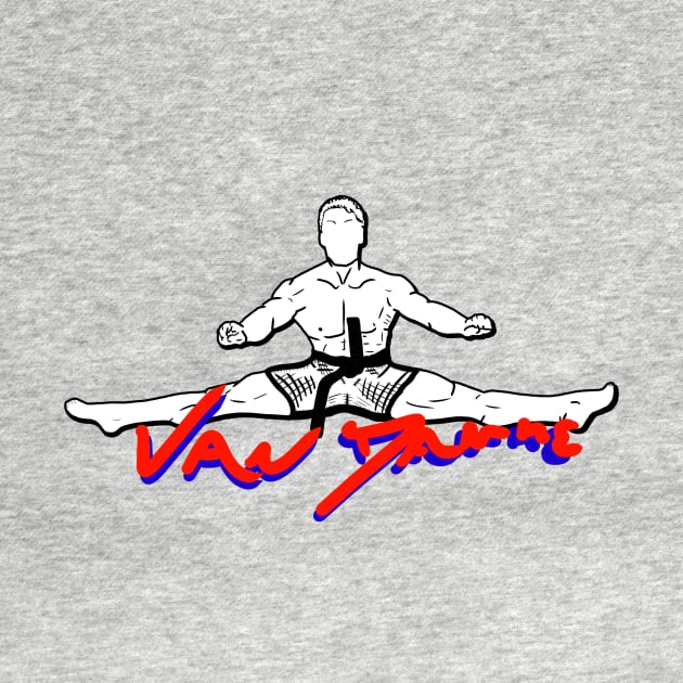 Jean Claude Van Damme JCVD  JUMP Classic 80's by Diyutaka